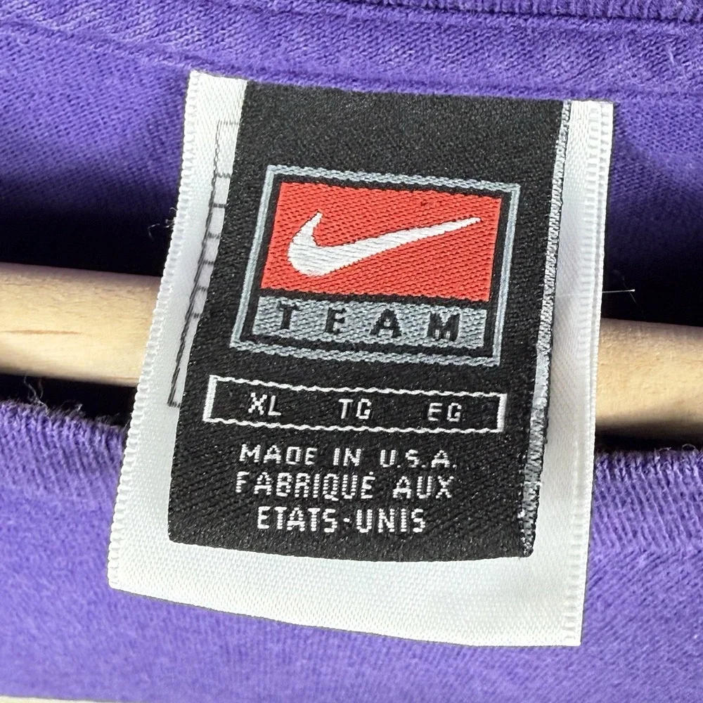 Nike Team Arizona Diamondbacks T-Shirt Mens XL Purple MLB Baseball USA 90s VTG